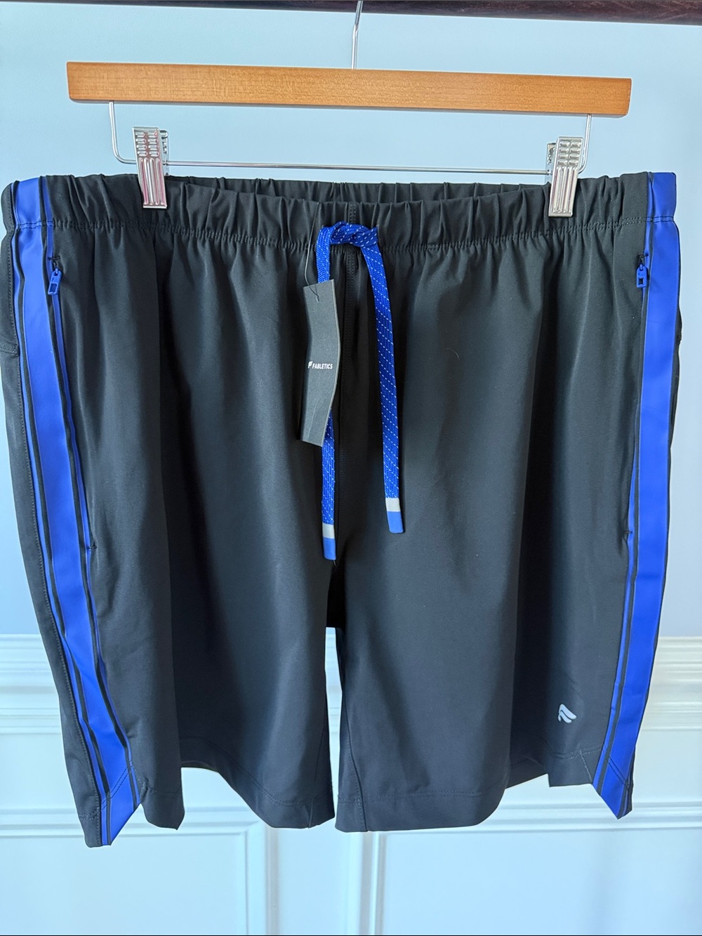 NWT Fabletics Men The One Short Performance Swim Trunks Shorts  7" NEW